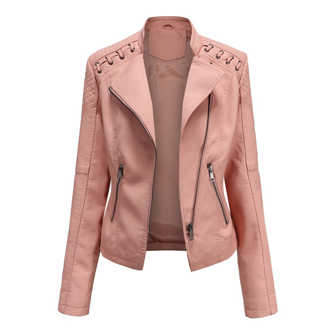 Krohn-e | Trendy Lederjacke für Damen