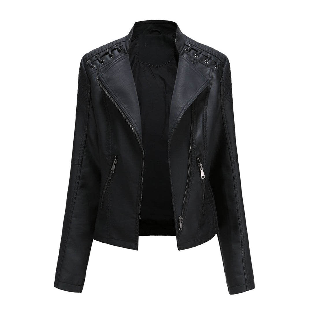 Krohn-e | Trendy Lederjacke für Damen