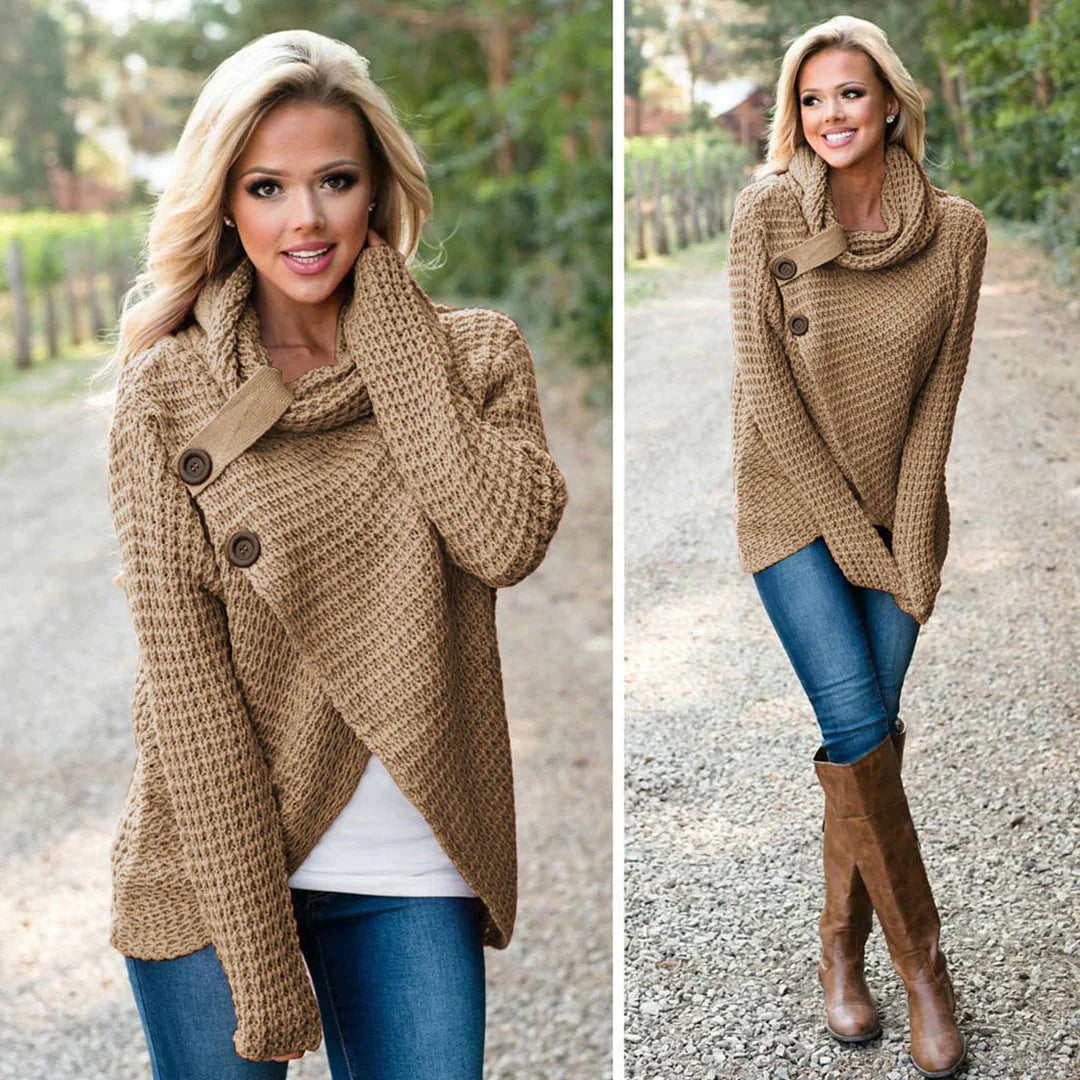 Krohn-e | Eleganter Strickpullover mit Feinem Muster