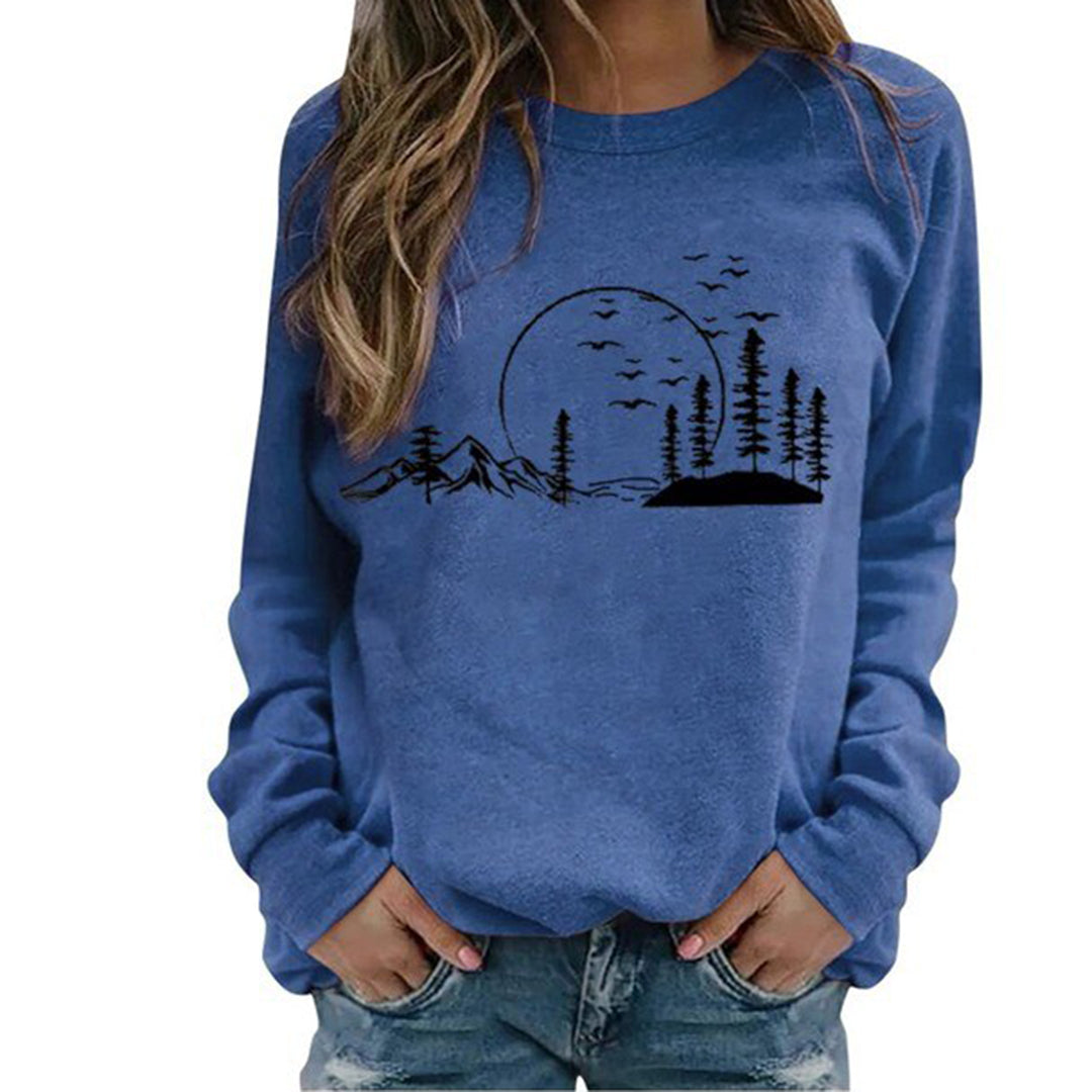 Krohn-e | Sweatshirt - Gemütliches von der Natur inspiriertes Grafik-Sweatshirt