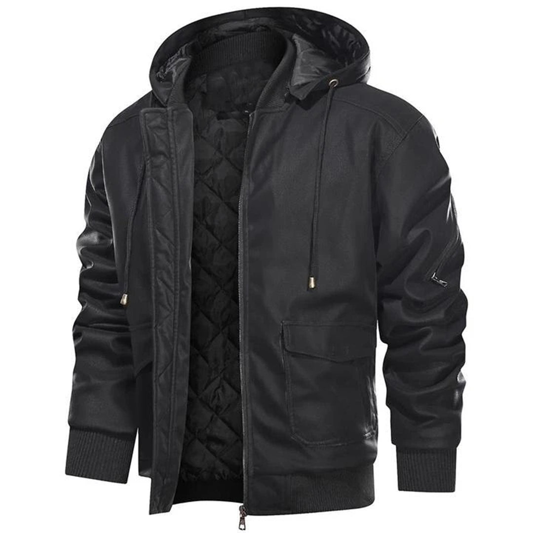 Christians elegante Lederjacke