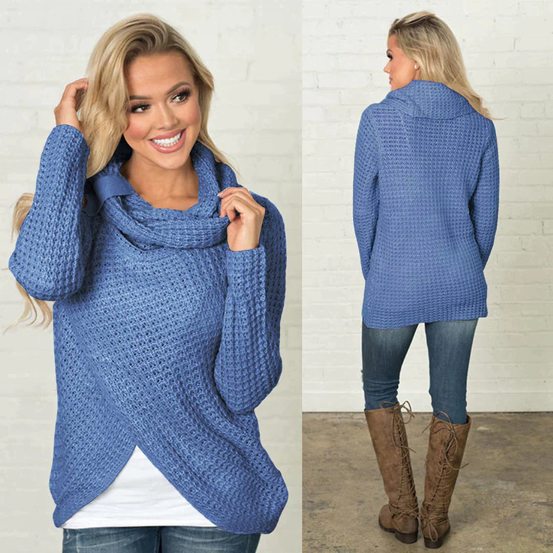 Krohn-e | Eleganter Strickpullover mit Feinem Muster
