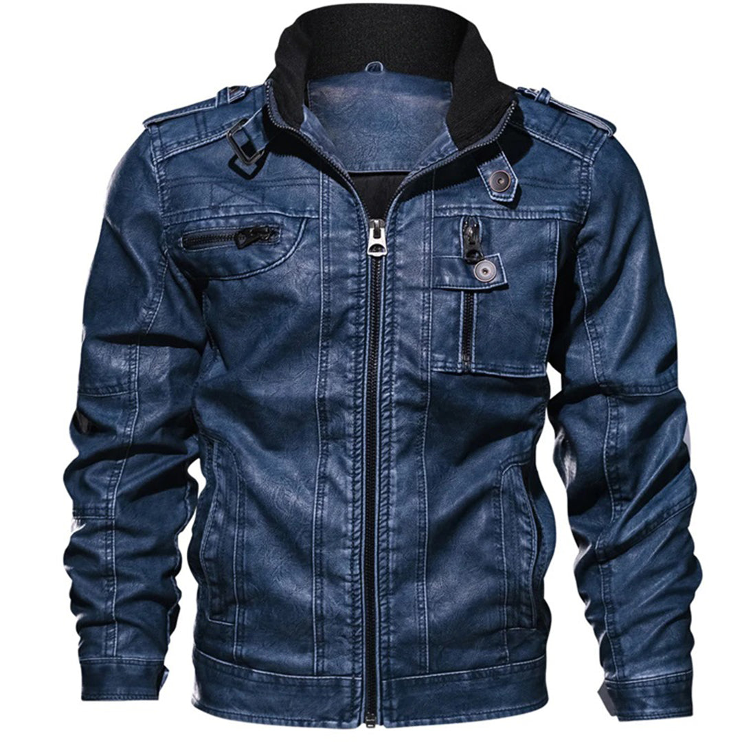 Stilvolle, luxuriöse Lederjacke von Gabriel