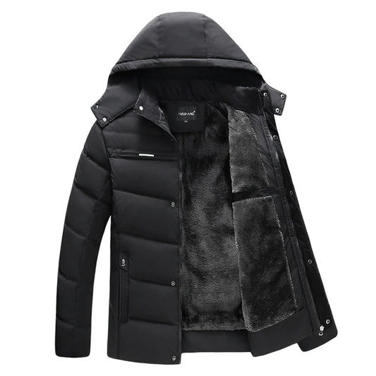 Krohn-e | Bequeme Wattierte Winterjacke Für Männer - Krohn-e