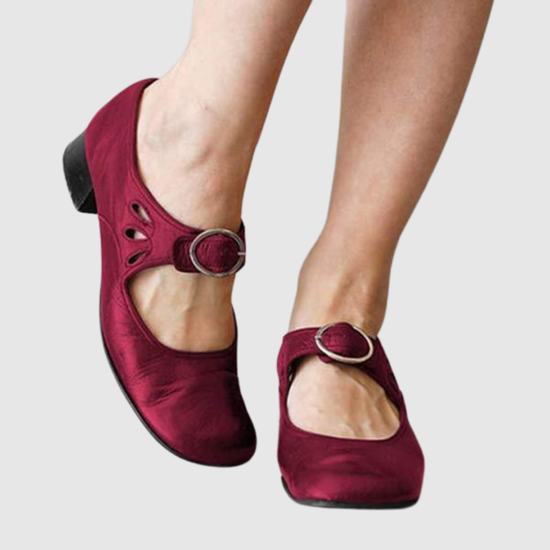 KROHN-E Damen Chelsea-Boots Klassisches Design Elastische Seiteneinsätze