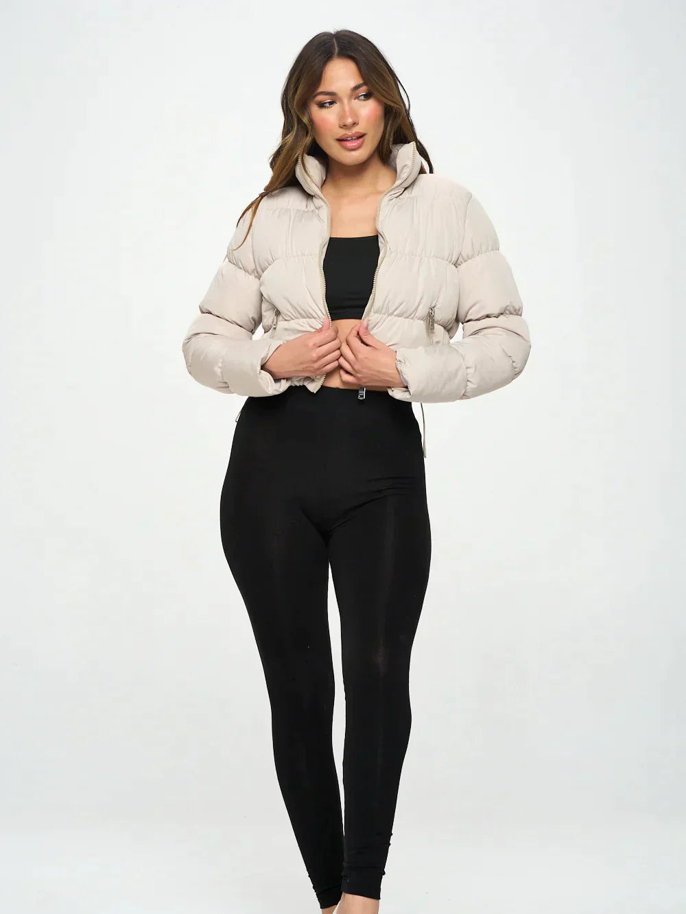 Krohn-e | Matt geschnittene Steppjacke