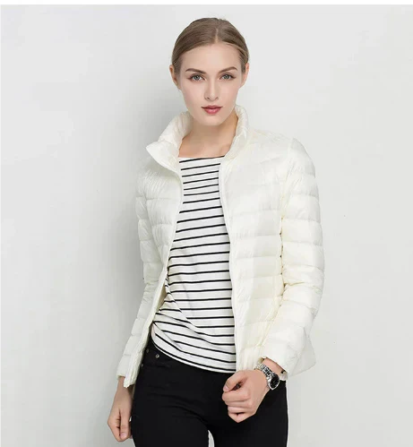 Krohn-e | Taillierter Steppjacke mit Reißverschluss