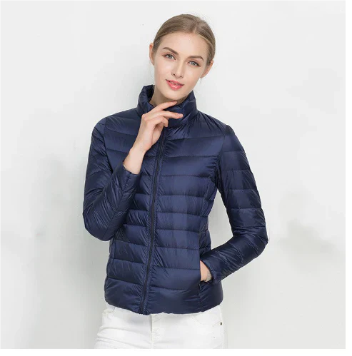 Krohn-e | Taillierter Steppjacke mit Reißverschluss