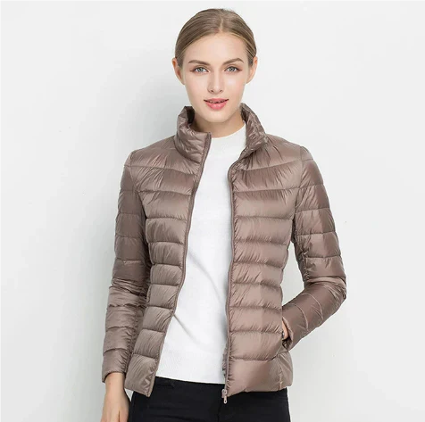 Krohn-e | Taillierter Steppjacke mit Reißverschluss