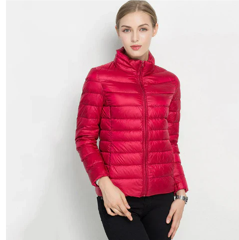 Krohn-e | Taillierter Steppjacke mit Reißverschluss
