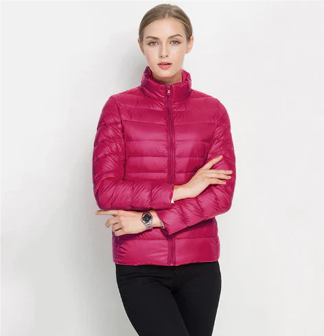 Krohn-e | Taillierter Steppjacke mit Reißverschluss