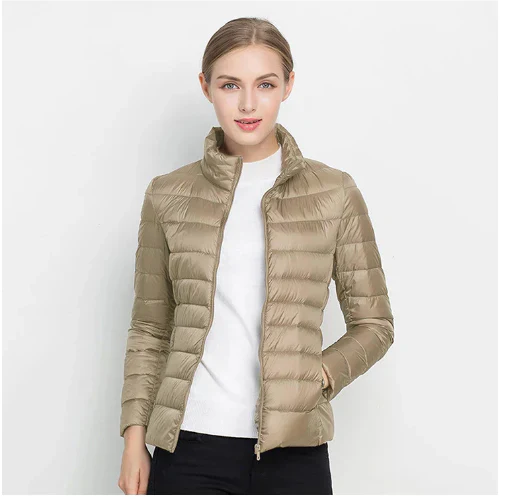 Krohn-e | Taillierter Steppjacke mit Reißverschluss