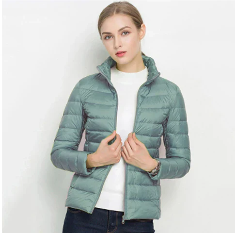Krohn-e | Taillierter Steppjacke mit Reißverschluss