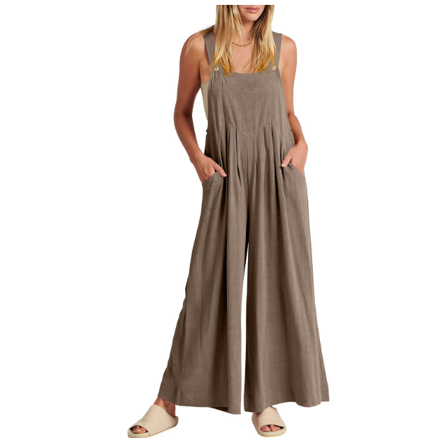 Damen-Jumpsuit von Qismah – Langer Schnitt