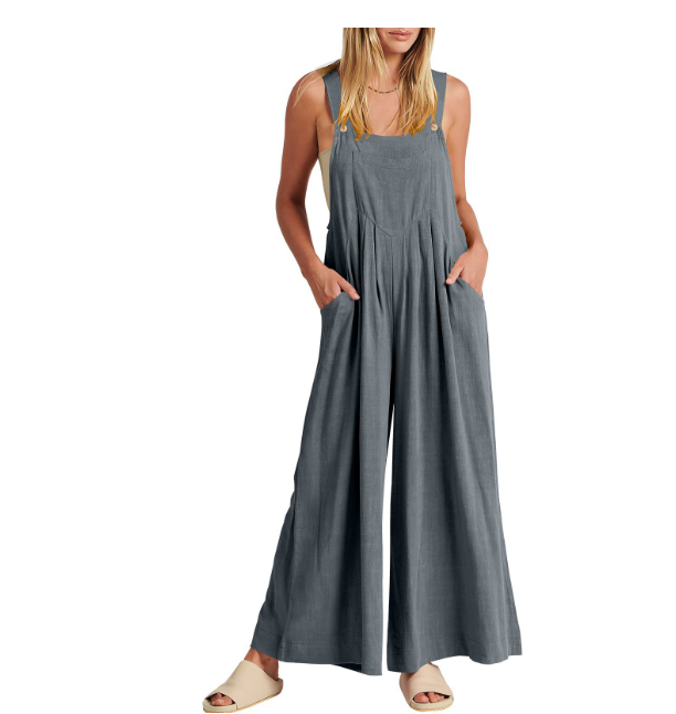Damen-Jumpsuit von Qismah – Langer Schnitt