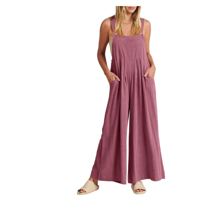 Damen-Jumpsuit von Qismah – Langer Schnitt