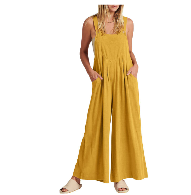 Damen-Jumpsuit von Qismah – Langer Schnitt