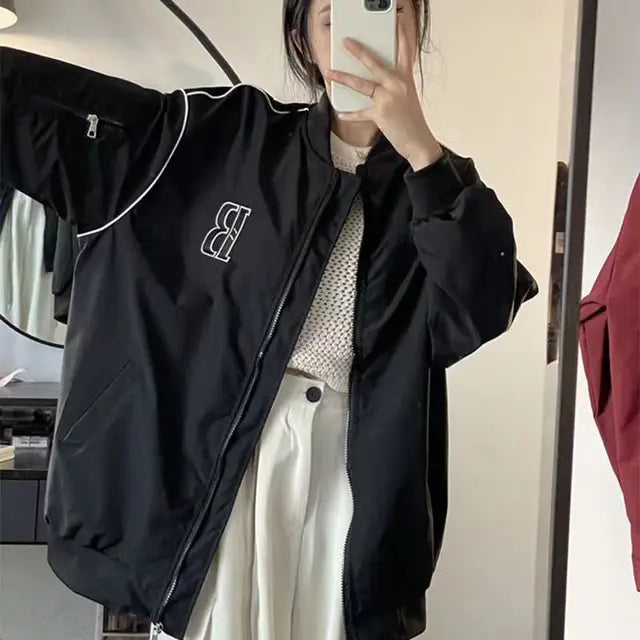 Avelena Damen-Bomberjacke