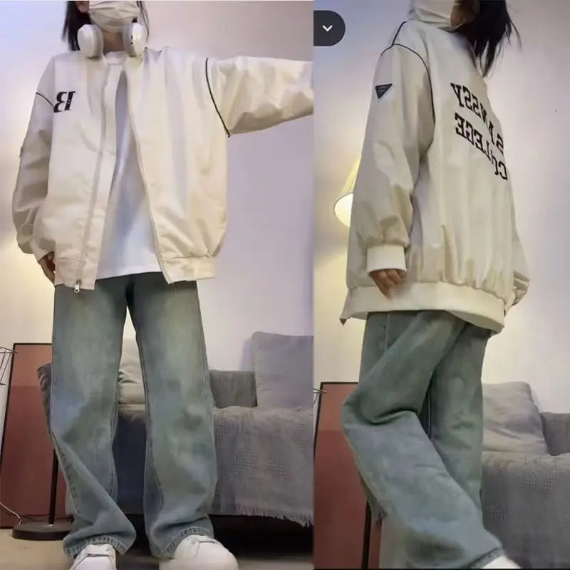 Avelena Damen-Bomberjacke