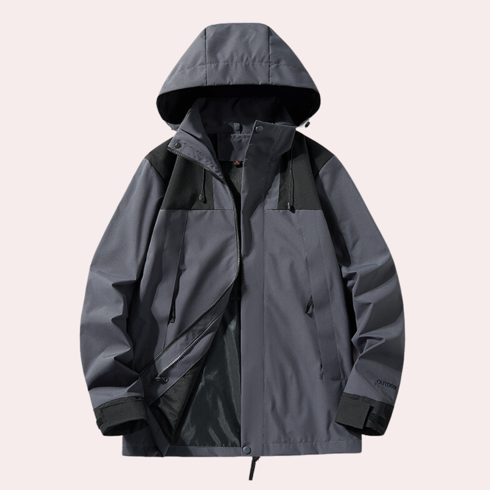 Leichte Herrenjacke JAMES mit trendiger Kapuze