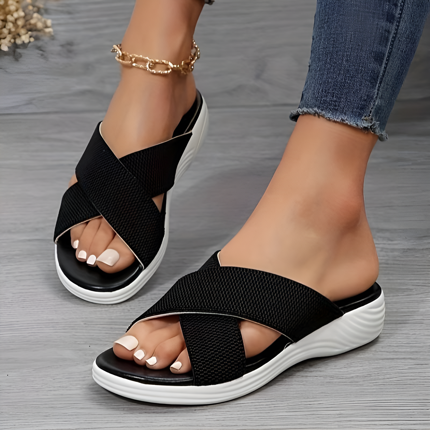 Komfortable und stylische orthopädische Zehentrenner für Damen