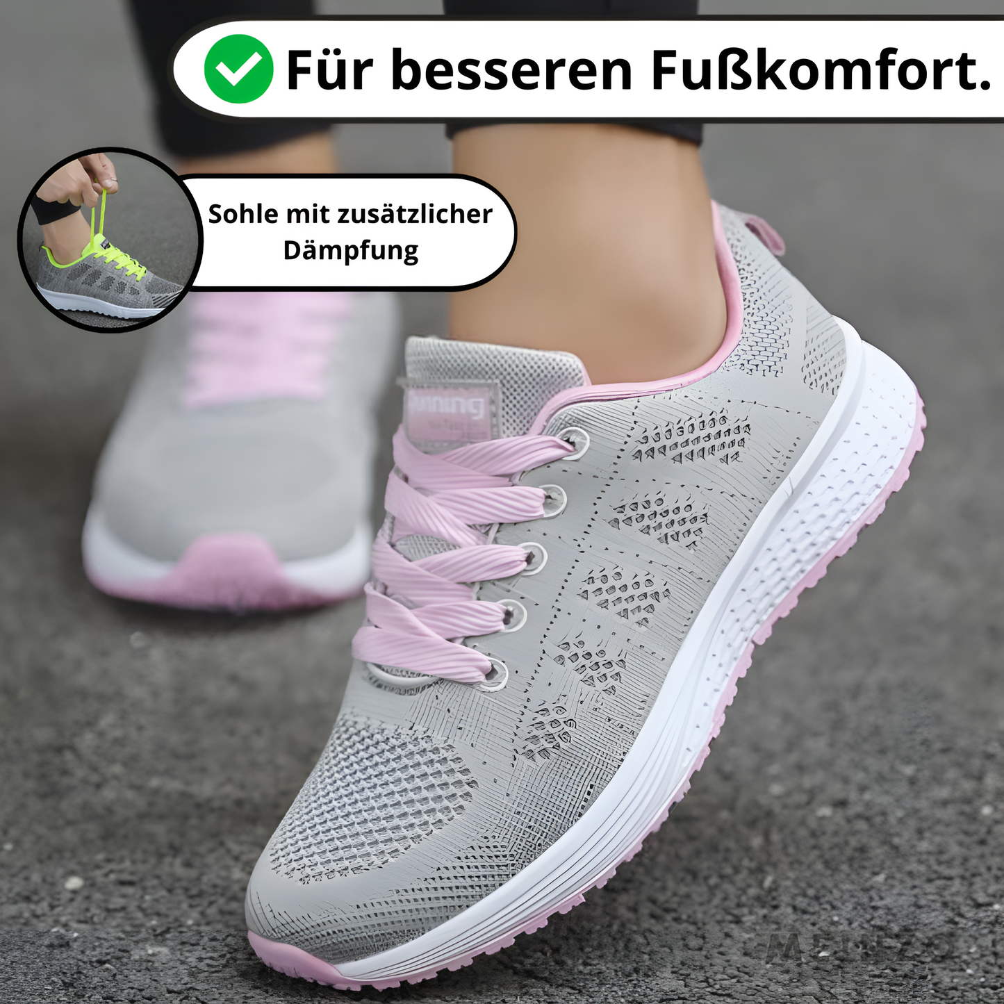 Komfortable und stilvolle orthopädische Unisex-Schuhe für alle.