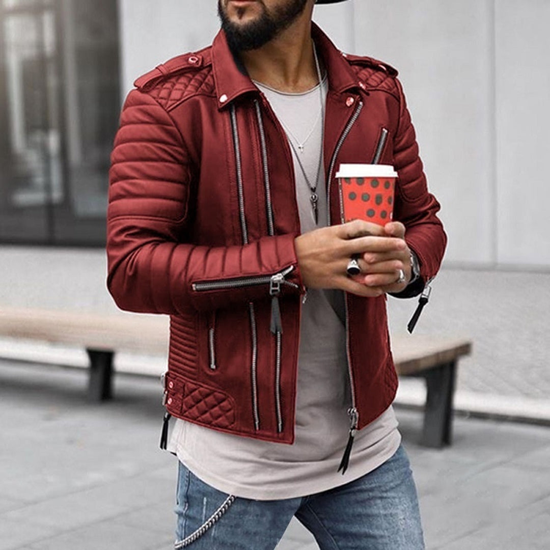 Krohn-e | Leichte Lederjacke für Herren