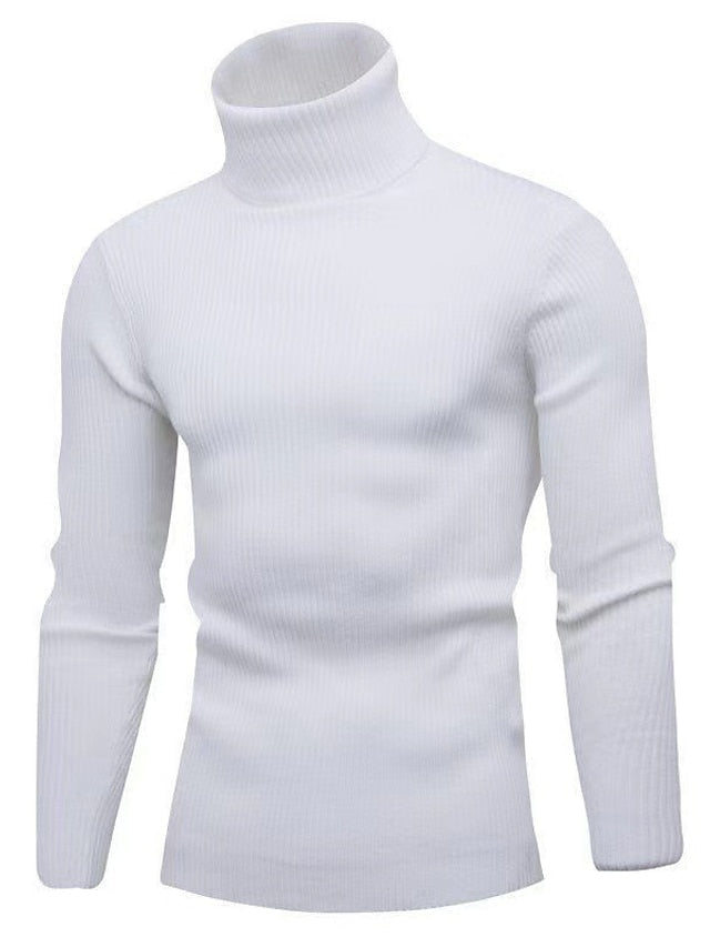 Herrenpullover Carlos aus Wolle mit Zopfmuster