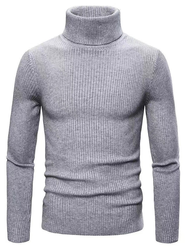 Herrenpullover Carlos aus Wolle mit Zopfmuster
