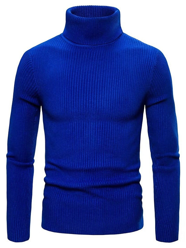 Herrenpullover Carlos aus Wolle mit Zopfmuster