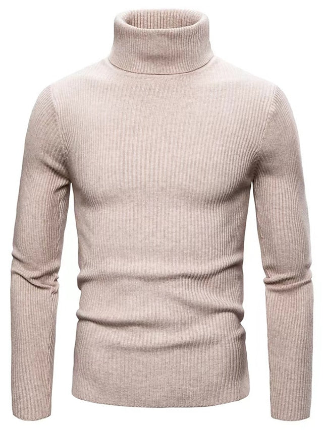 Herrenpullover Carlos aus Wolle mit Zopfmuster