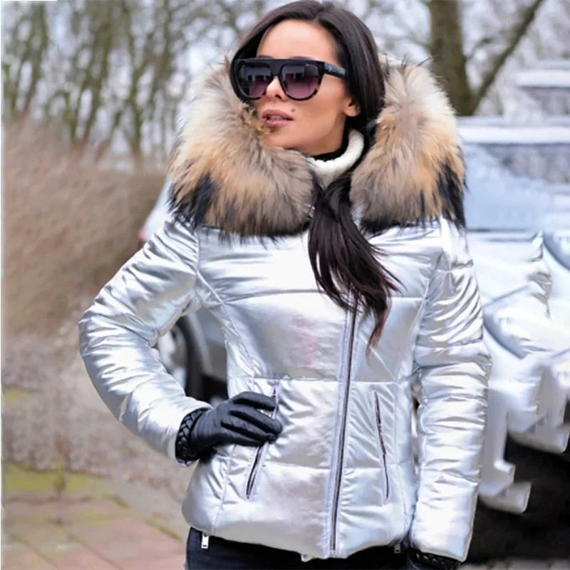 Winterjacke Rana mit Fellkapuze
