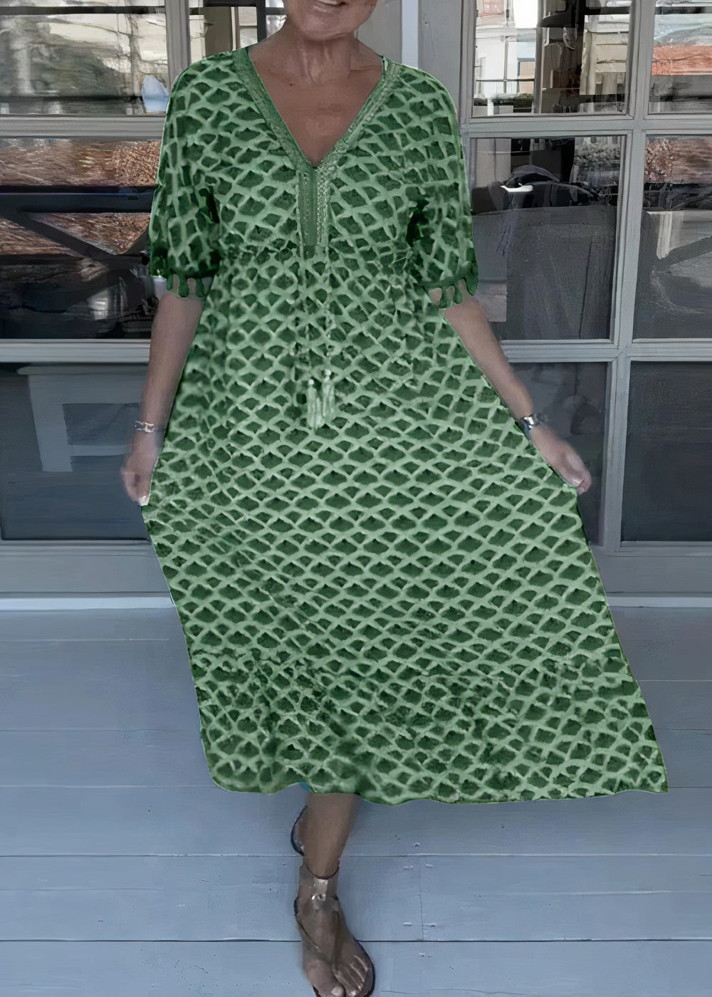 Farbiges und elegantes Kleid - Rayma