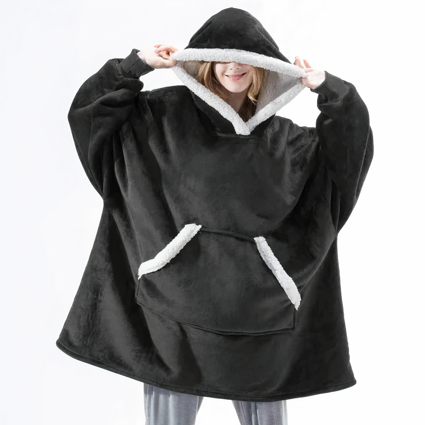 Hoodie-Decke zum Kuscheln – Regina