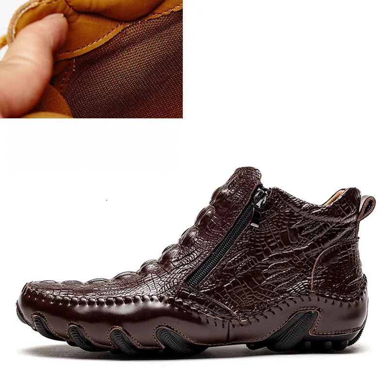 Modische und warme Herren-Schneestiefel von Remko