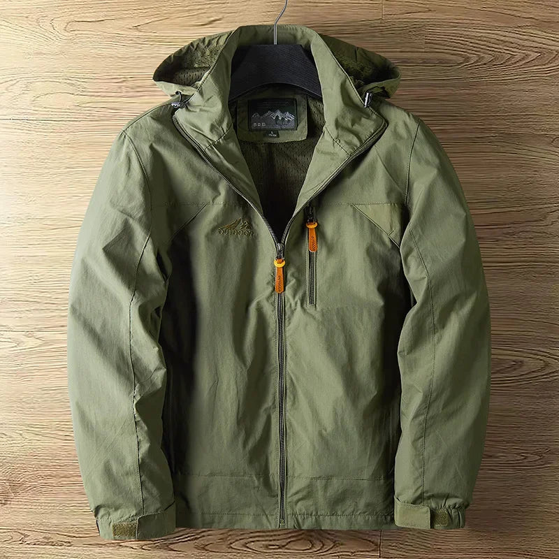 Krohn-e | Herren Outdoorjacke wasserdicht atmungsaktiv