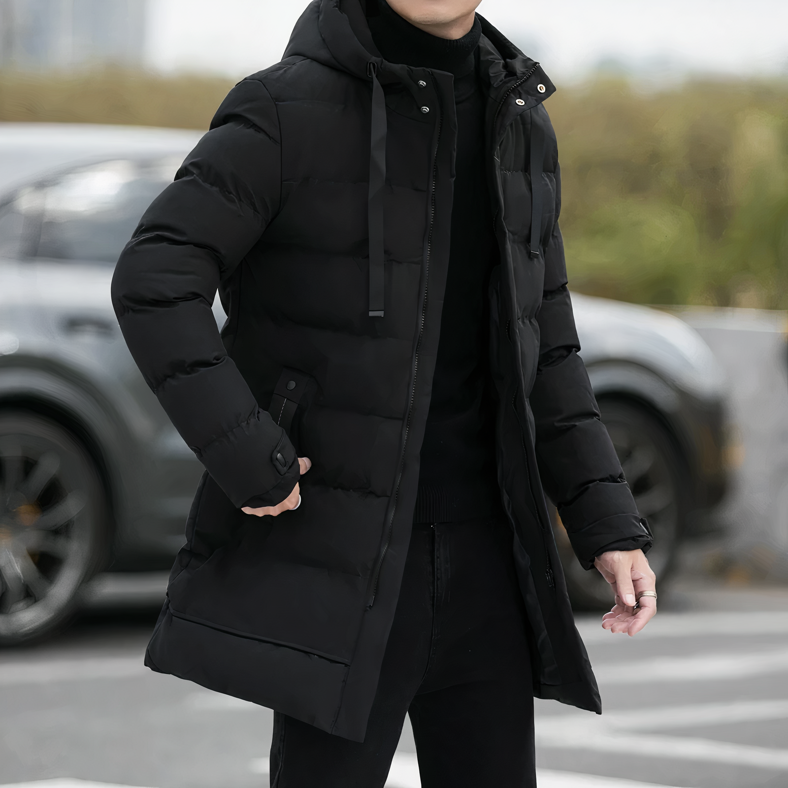 Krohn-e | Parka mit Kapuze für Herren