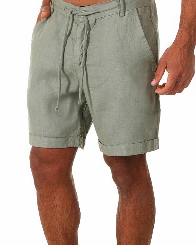 Männer-Leinen Shorts - Rob