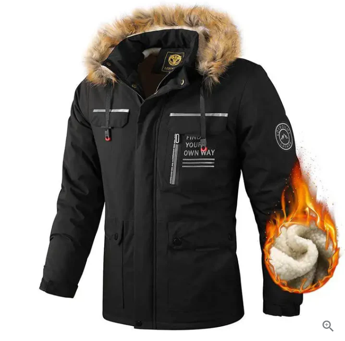 Herren Winterjacke: Hochwertig & wasserdicht