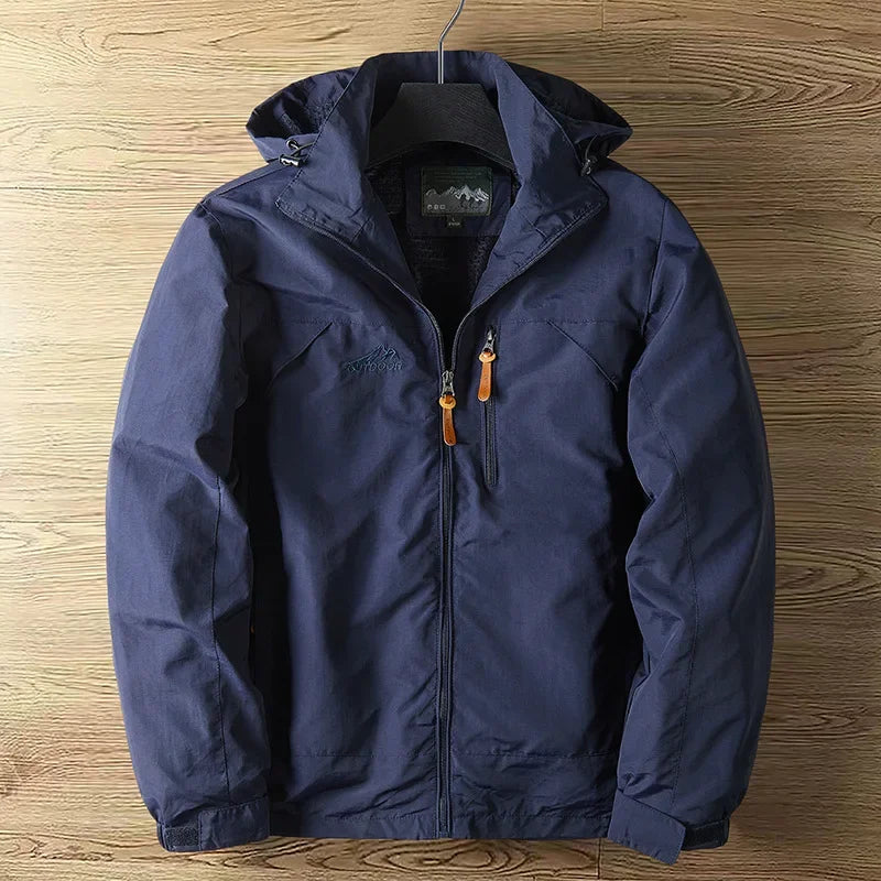 Krohn-e | Herren Outdoorjacke wasserdicht atmungsaktiv