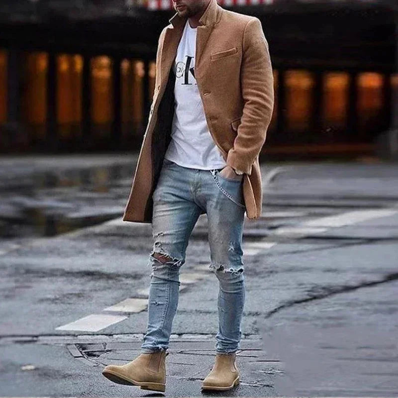 Krohn-e | Eleganter Trendherbstmantel für Herren