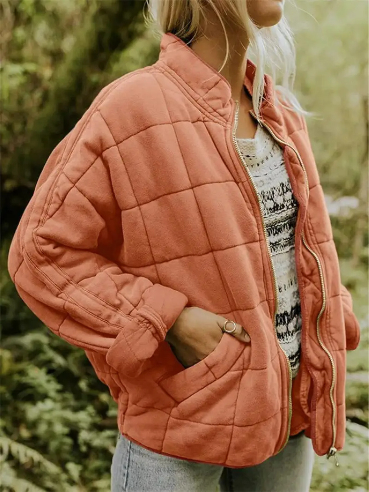 Krohn-e | Bequeme und Weite Daunenjacke für Damen