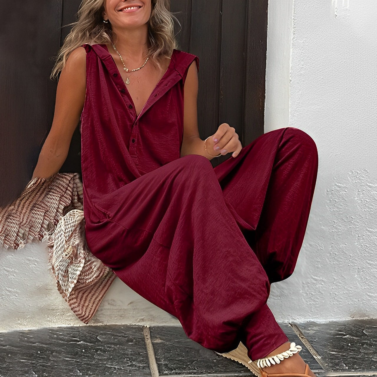 MILA Damen-Jumpsuit