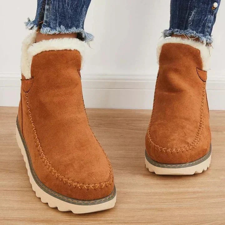 Krohn-e | Warme Retro Dicksohlige Schneestiefel