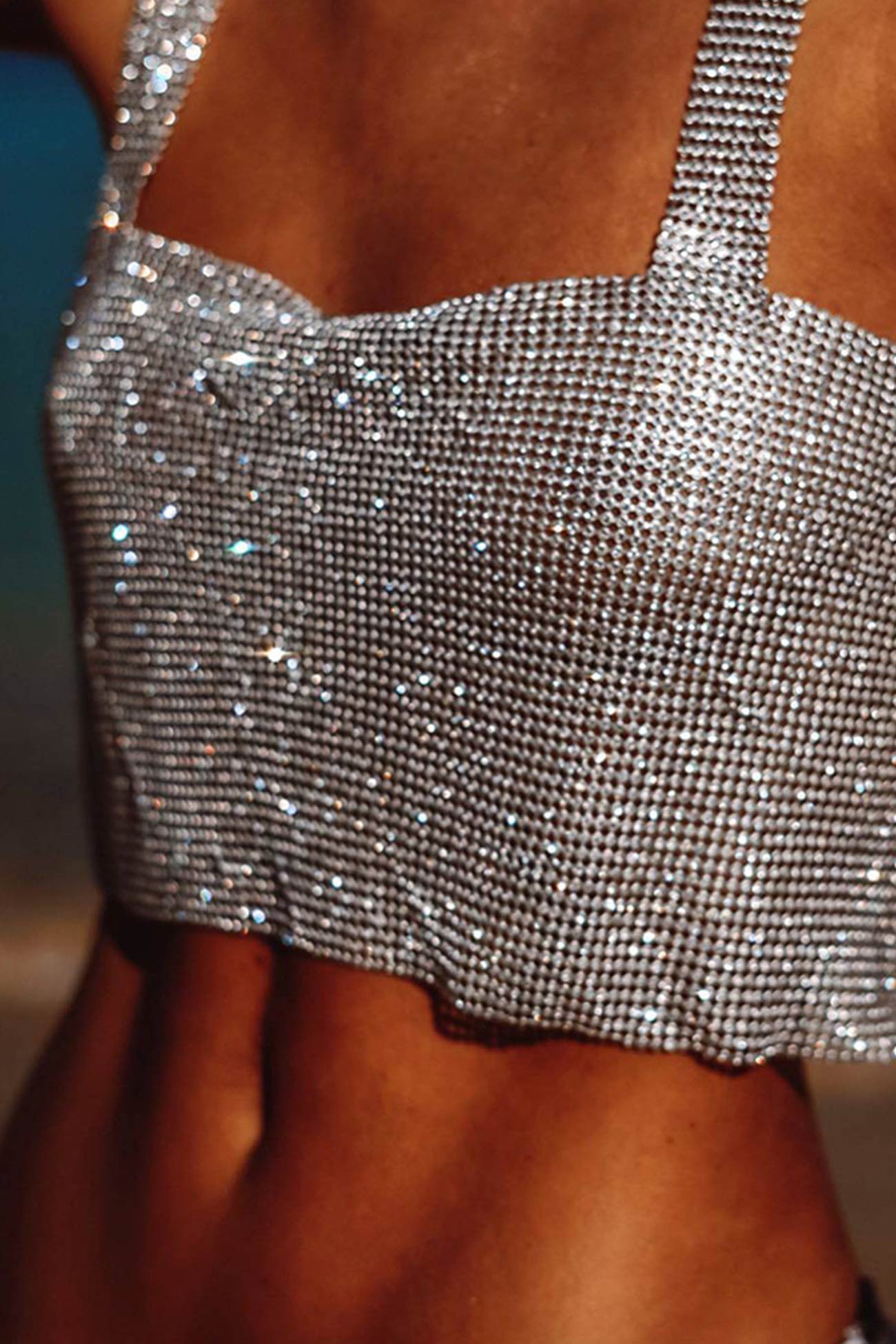 Fudus Tanktop mit quadratischem Ausschnitt