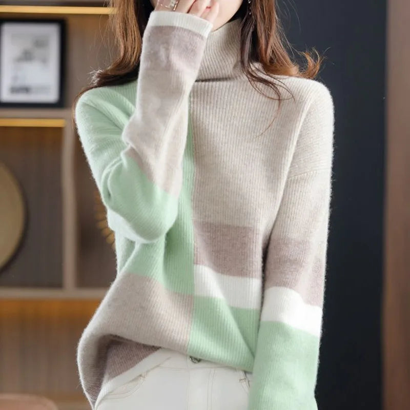 Krohn-e | Eleganter farbiger Pullover