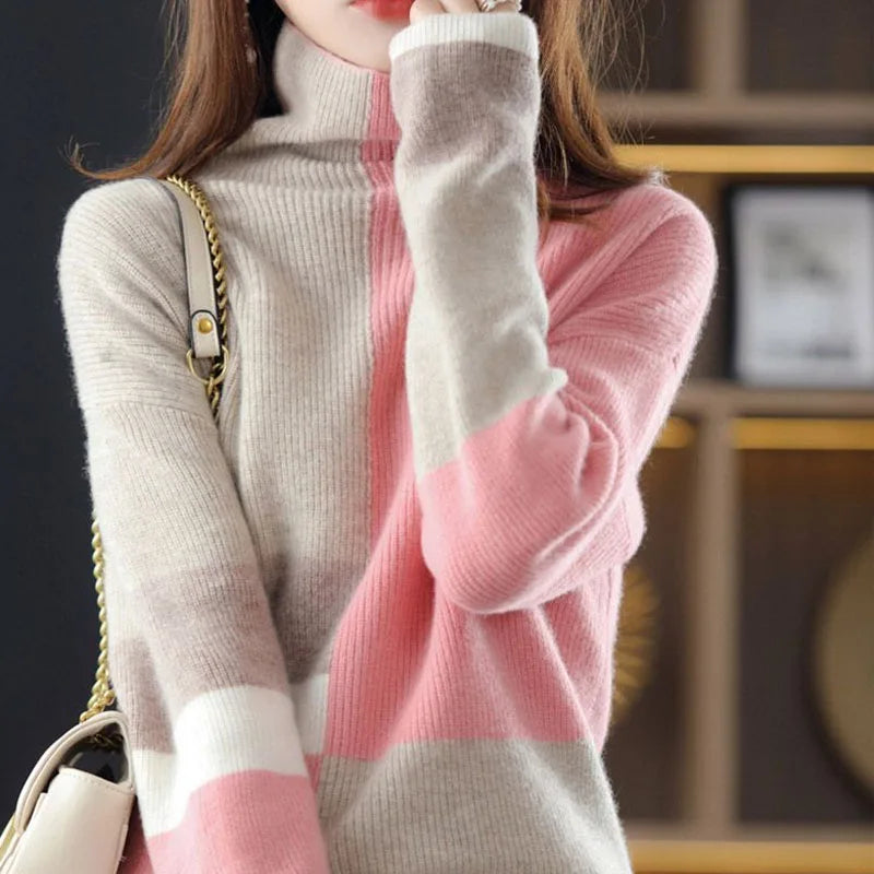 Krohn-e | Eleganter farbiger Pullover