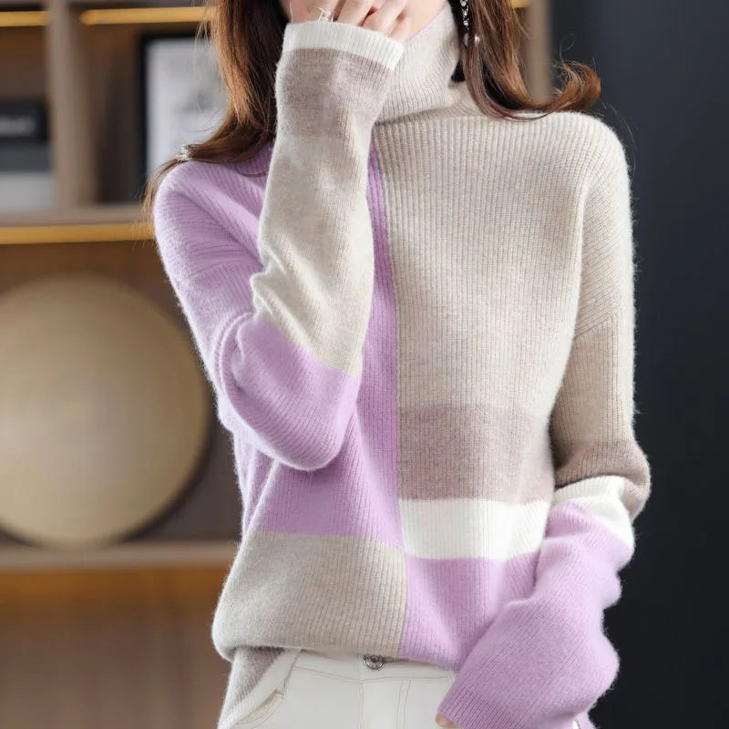 Krohn-e | Eleganter farbiger Pullover