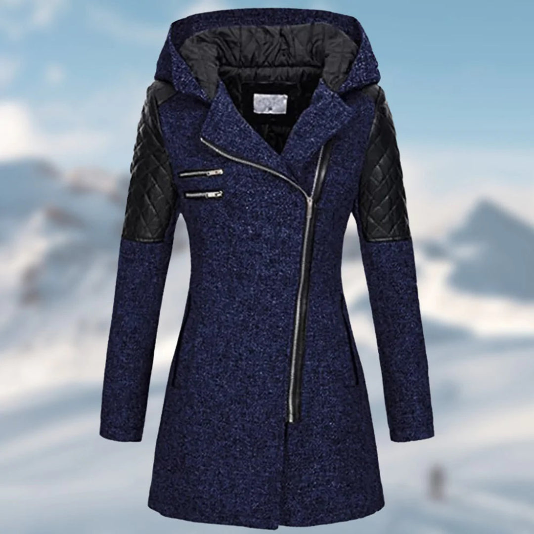 Krohn-e | Warmer Langer Damen Wintermantel