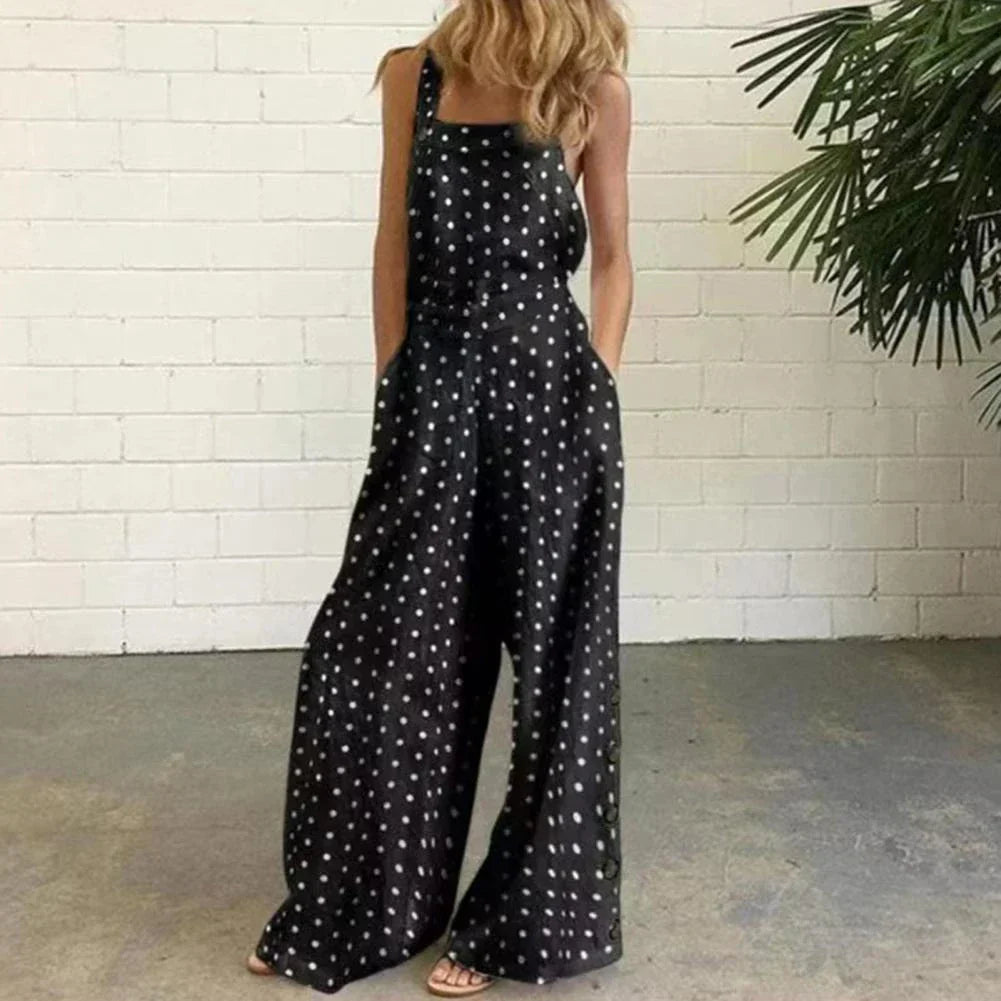 MIA Jumpsuits with Dot Print